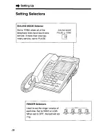 Предварительный просмотр 10 страницы Panasonic KX-TS401W - Speakerphone Operating Instructions Manual