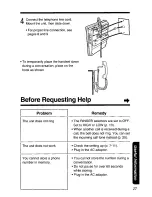 Предварительный просмотр 27 страницы Panasonic KX-TS401W - Speakerphone Operating Instructions Manual