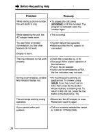 Предварительный просмотр 28 страницы Panasonic KX-TS401W - Speakerphone Operating Instructions Manual