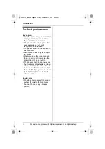 Preview for 8 page of Panasonic KX-TS4100 Operating Instructions Manual