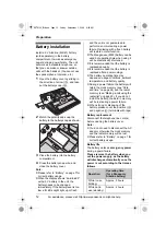 Предварительный просмотр 12 страницы Panasonic KX-TS4100 Operating Instructions Manual