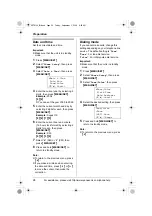 Preview for 24 page of Panasonic KX-TS4100 Operating Instructions Manual