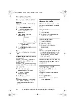 Предварительный просмотр 26 страницы Panasonic KX-TS4100 Operating Instructions Manual