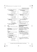 Preview for 27 page of Panasonic KX-TS4100 Operating Instructions Manual