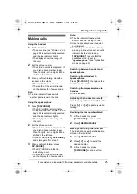 Preview for 25 page of Panasonic KX-TS4200 Operating Instructions Manual