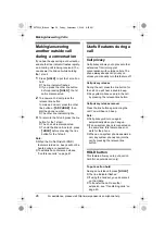 Preview for 28 page of Panasonic KX-TS4200 Operating Instructions Manual