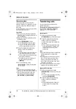 Preview for 40 page of Panasonic KX-TS4200 Operating Instructions Manual