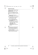 Preview for 42 page of Panasonic KX-TS4200 Operating Instructions Manual