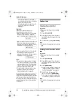 Preview for 44 page of Panasonic KX-TS4200 Operating Instructions Manual