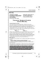 Preview for 65 page of Panasonic KX-TS4200 Operating Instructions Manual