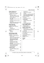 Preview for 3 page of Panasonic KX-TS4300 Operating Instructions Manual