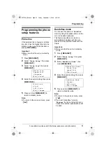 Preview for 51 page of Panasonic KX-TS4300 Operating Instructions Manual