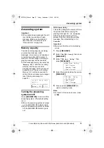 Preview for 57 page of Panasonic KX-TS4300 Operating Instructions Manual