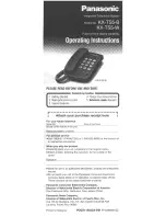 Panasonic KX-TS5 User Manual preview