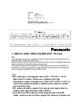 Предварительный просмотр 2 страницы Panasonic KX-TS500MXB Instruction Manual