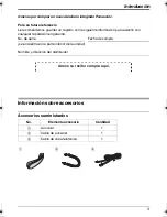 Предварительный просмотр 3 страницы Panasonic KX-TS560LX (Spanish) (Spanish) Instrucciones De Operación