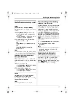 Предварительный просмотр 17 страницы Panasonic KX-TS560MX Operating Instructions Manual