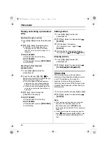 Предварительный просмотр 20 страницы Panasonic KX-TS560MX Operating Instructions Manual