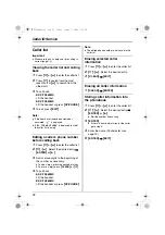 Предварительный просмотр 22 страницы Panasonic KX-TS560MX Operating Instructions Manual