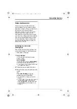 Предварительный просмотр 23 страницы Panasonic KX-TS560MX Operating Instructions Manual