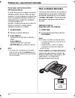 Предварительный просмотр 16 страницы Panasonic KX-TS580LX, KX-TS560LX Instrucciones De Operación