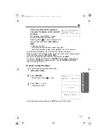 Предварительный просмотр 35 страницы Panasonic KX-TS600CB Operating Instructions Manual