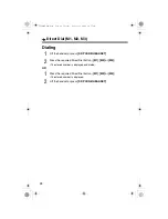 Предварительный просмотр 36 страницы Panasonic KX-TS600CB Operating Instructions Manual