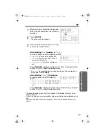 Preview for 39 page of Panasonic KX-TS600CB Operating Instructions Manual