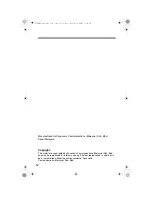 Preview for 54 page of Panasonic KX-TS600CB Operating Instructions Manual