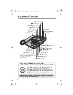 Preview for 4 page of Panasonic KX-TS600EX Operating Instructions Manual