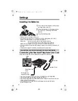 Preview for 6 page of Panasonic KX-TS600EX Operating Instructions Manual