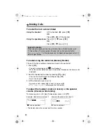 Preview for 16 page of Panasonic KX-TS600EX Operating Instructions Manual