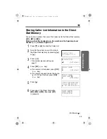 Preview for 23 page of Panasonic KX-TS600EX Operating Instructions Manual