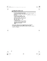 Preview for 24 page of Panasonic KX-TS600EX Operating Instructions Manual