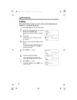 Preview for 30 page of Panasonic KX-TS600EX Operating Instructions Manual