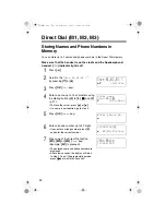 Preview for 32 page of Panasonic KX-TS600EX Operating Instructions Manual