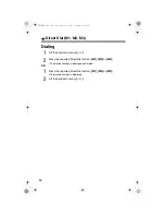 Preview for 34 page of Panasonic KX-TS600EX Operating Instructions Manual