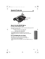 Preview for 35 page of Panasonic KX-TS600EX Operating Instructions Manual