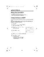 Preview for 36 page of Panasonic KX-TS600EX Operating Instructions Manual