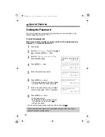 Preview for 38 page of Panasonic KX-TS600EX Operating Instructions Manual