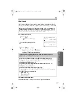 Preview for 39 page of Panasonic KX-TS600EX Operating Instructions Manual