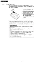 Предварительный просмотр 6 страницы Panasonic KX-TS600MXB Service Manual