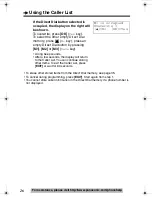 Preview for 26 page of Panasonic KX-TS600W Operating Instructions Manual