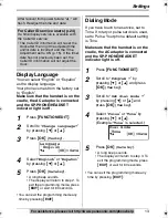 Preview for 13 page of Panasonic KX-TS620 Operating Instructions Manual