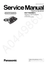Panasonic KX-TS620BX1 Service Manual preview