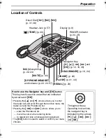 Предварительный просмотр 7 страницы Panasonic KX-TS620CB Operating Instructions Manual