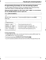 Предварительный просмотр 19 страницы Panasonic KX-TS620CB Operating Instructions Manual