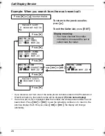 Предварительный просмотр 28 страницы Panasonic KX-TS620CB Operating Instructions Manual