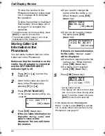 Предварительный просмотр 30 страницы Panasonic KX-TS620CB Operating Instructions Manual