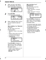 Предварительный просмотр 42 страницы Panasonic KX-TS620CB Operating Instructions Manual